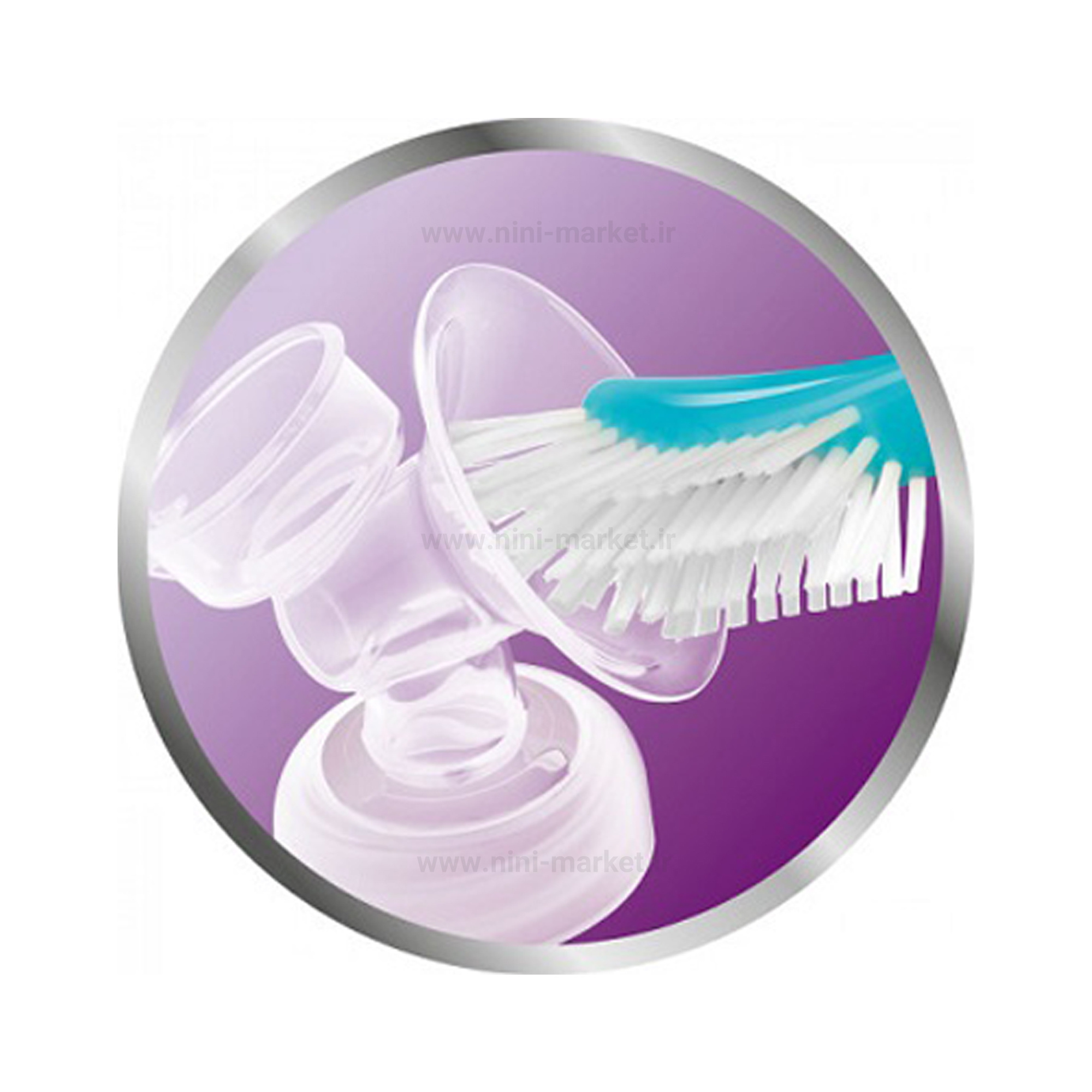  برس شیشه شور بدون درب برند اونت 