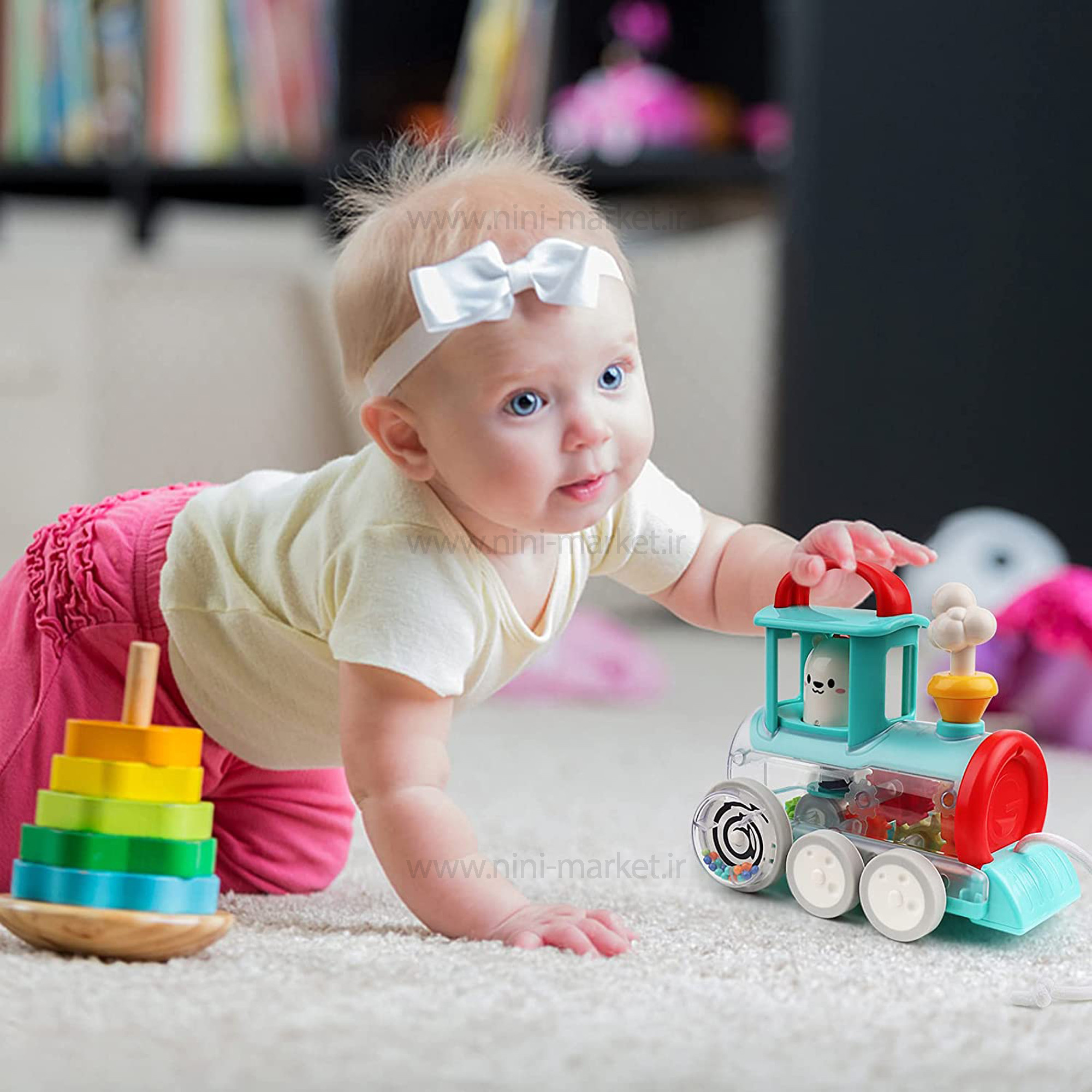 ویژگی اسباب بازی قطار هولی تویز Hola toys