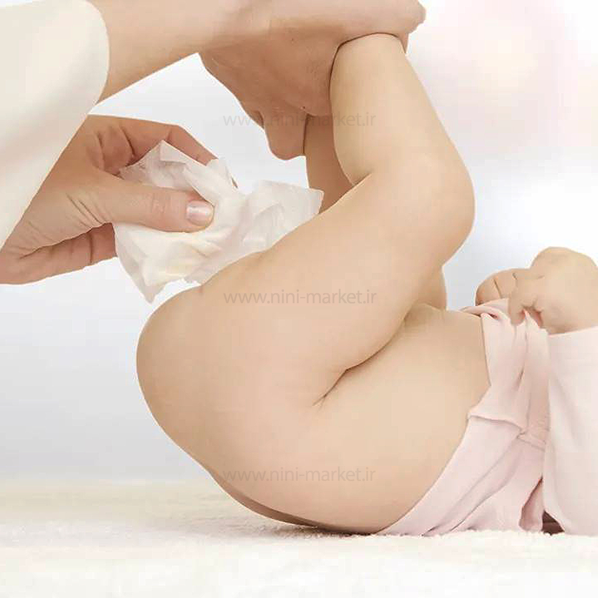 ویژگی دستمال مرطوب 99 درصد آب 48 عددی جدید پمپرز  Pampers