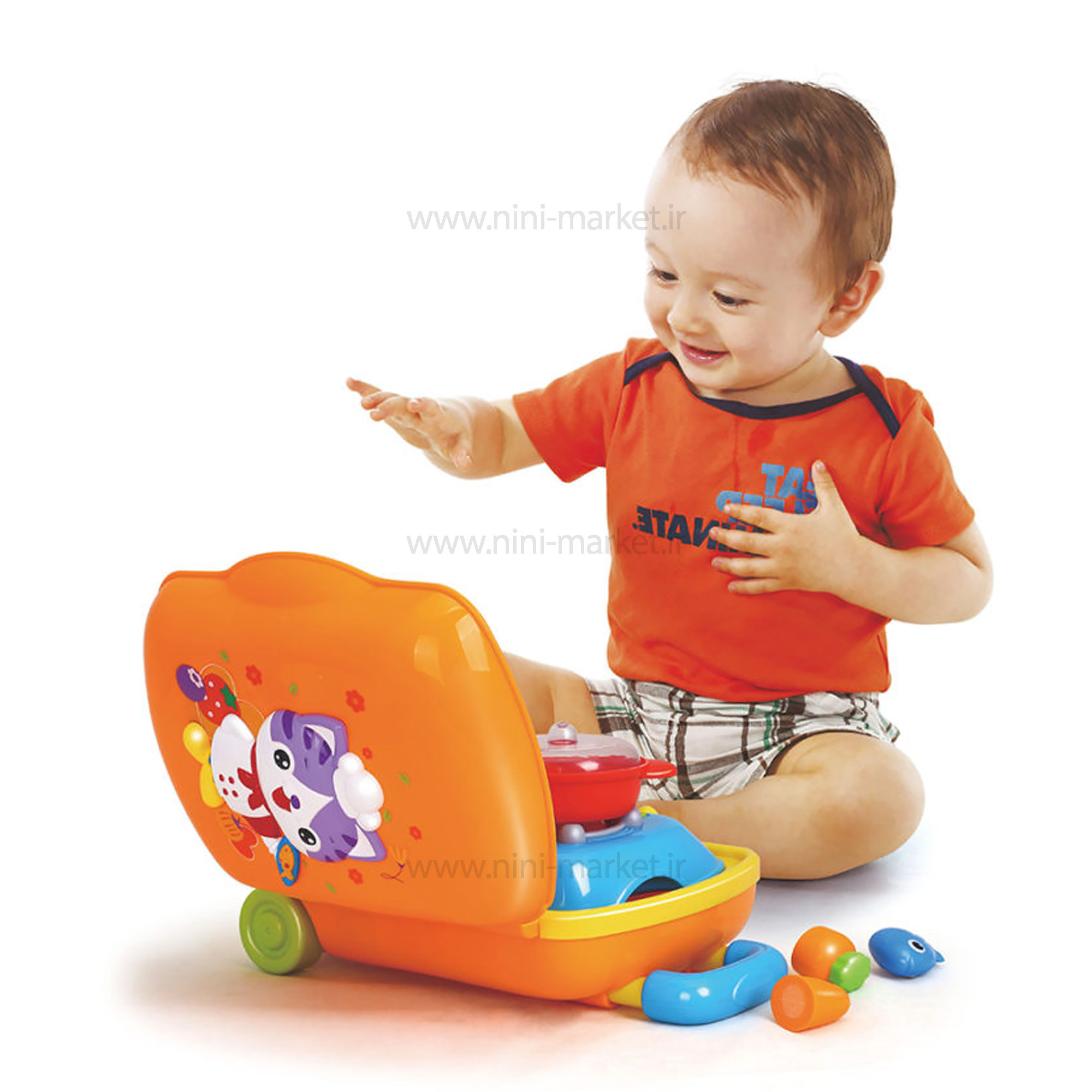 ویژگی ست آشپزخانه کيفي هولی تویز Hola toys