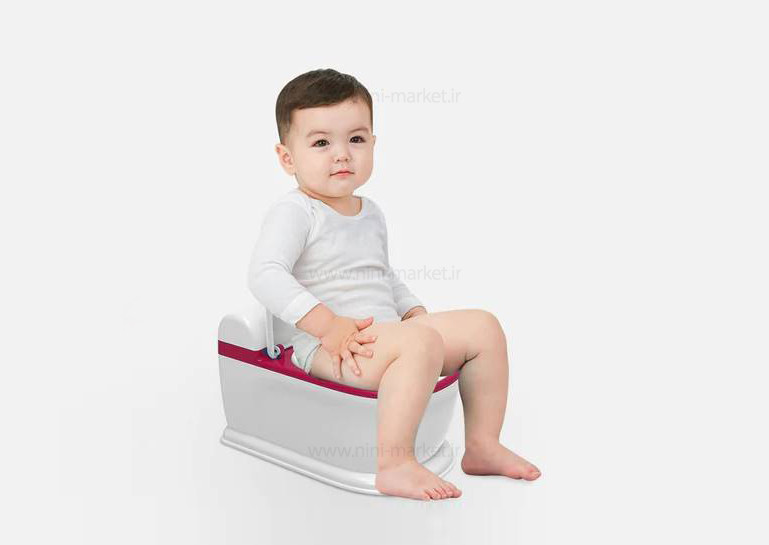 ویژگی لگن آموزشی طرح توالت فرنگی رنگ صورتی بیبی هود Baby Hood