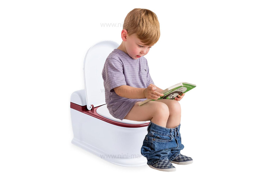 ویژگی لگن آموزشی طرح توالت فرنگی رنگ آبی بیبی هود Baby Hood