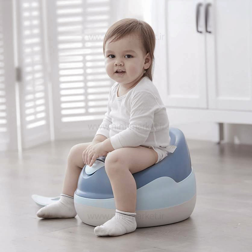 ویژگی لگن آموزشی طرح فانتزی رنگ آبی بیبی هود Baby Hood