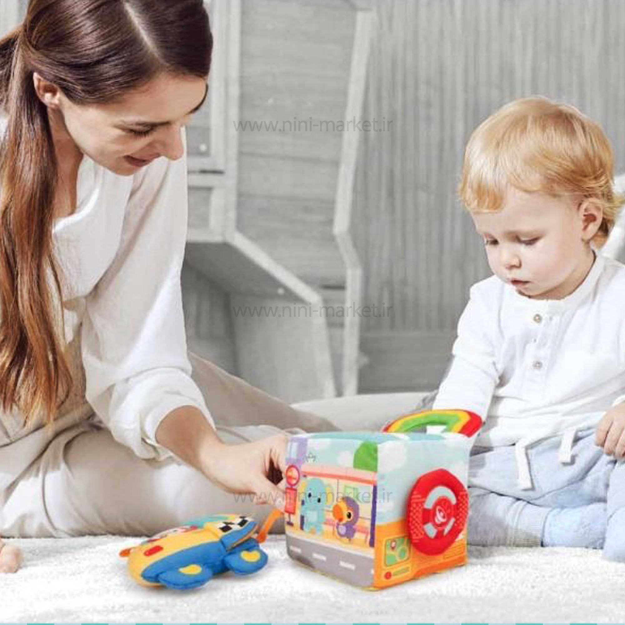 ویژگی مکعب بازي پارچه ای وین فان winfun