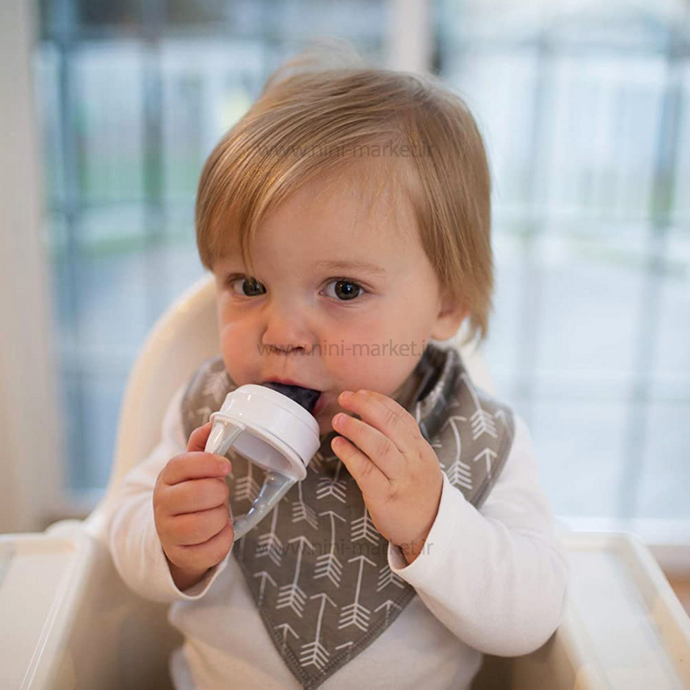 ویژگی پستانک میوه خوری طوسی دکتر براون DR BROWNS