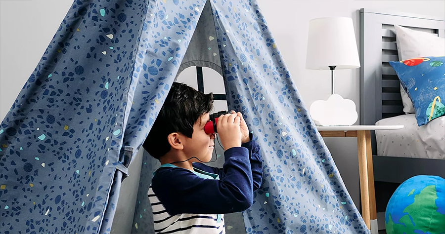 چادر بازی پارچه ای