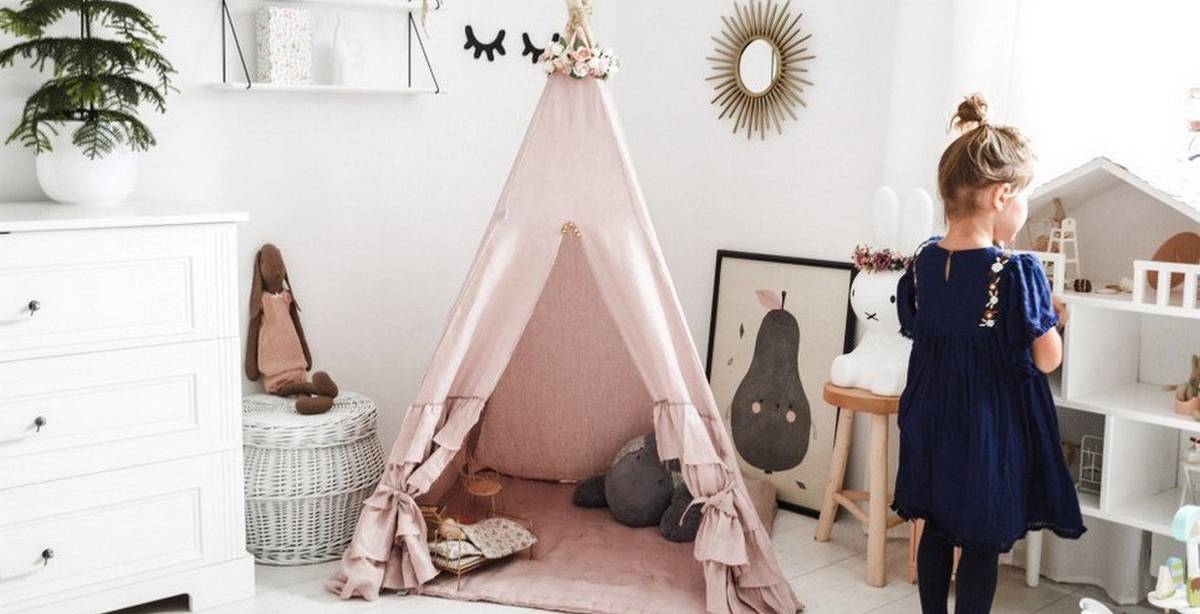 چادر بازی غیربادی کودک پارچه ای