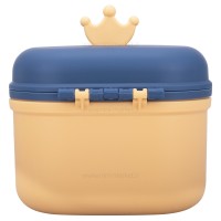 انباری شیرخشک مدل تاج رنگ سرمه ای برند خارجی