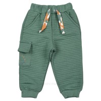 سه تکه پسرانه طرح وایکینگ رنگ نارنجی و سبز ایندیگو Indigo