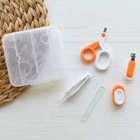 ست بهداشتی 5 تکه رنگ نارنجی رووکو Rovco