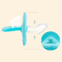 پستانک سیلیکونی طرح آناناس رنگ سبز بیبی سیل Babisil