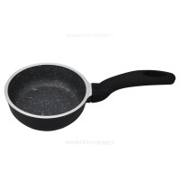 تابه چدن گرانیت گرد سایز 12 رنگ مشکی عروس