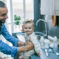 شيشه شير 270 ميل خرگوش راه راه رنگ سبز سواوینکس Suavinex