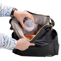 ساک لوازم کوله مدل کرستین رنگ مشکی دیور Dior