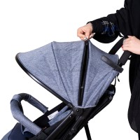 کالسکه چمدانی baobaohao مدل k2 رنگ طوسی