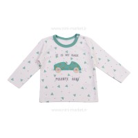 بلوز آستین بلند طرح ماشین پولونیکس Polonyx