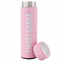 فلاسک آب استیل 420 میل رنگ صورتی تویست شیک Twistshake