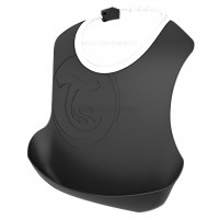 پیشبند تک غذاخوری کودک مشکی تویست شیک Twistshake