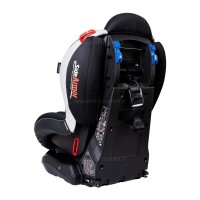 صندلی ماشین بی بی فور لایف baby4life مدل ایزو فیکس دار تاج دار رنگ مشکی،طوسی