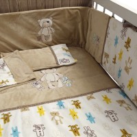 سرویس روتختی نوزاد 6 تکه طرح خرس ماماز پاپاز MAMAS & PAPAS