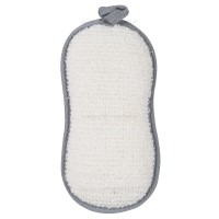 لیف دو رو بیضی رنگ طوسی خارجی