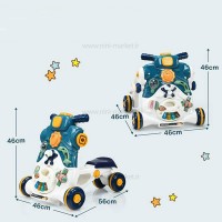 واکر موتور سه کاره رنگ سبز برند JIN SHANG IU