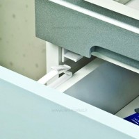 قفل کشو رنگ سفید نینو Ninno