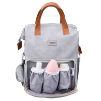 ساک لوازم کوله ای مدل لاکچری کبریتی رنگ طوسی روشن Fendi