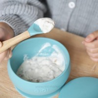 قاشق و چنگال چوبی رنگ آبی اوی اوی Oi Oi