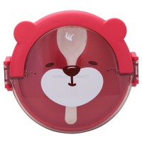 ظرف غذا خرس یک طبقه رنگ سرخابی برند خارجی