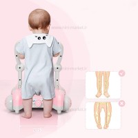 واکر ماشین حباب دار رنگ صورتي برند +ab