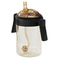 لیوان آبخوری 300 میل رنگ مشکی هی‌اورشی HeOrShe