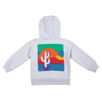 سويشرت اسپرت طرح جلو جيب رنگ طوسي رابو Raboo