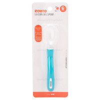 قاشق تک سيليکوني رنگ آبي رووکو Rovco