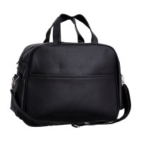 ساک لوازم نوزاد چرم رنگ مشکی بیبی فور لایف Baby4life