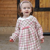 سارافون طرح پیچازی رنگ صورتی کرم ایندیگو Indigo