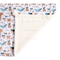 پتو دورپیچ مخمل طرح زرافه برند کارترز Carters