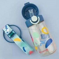 لیوان نی دار 380 میل رنگ آبی بیبی سیل Babisil