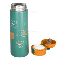 فلاسک آب 500 میل رنگ سبز برند خارجی