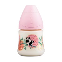 شیشه شیر 150 میل طرح پاندا رنگ صورتی سواوینکس Suavinex