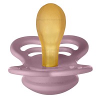 پستانک تکي بادامي لاتکس 0 - 6 ماه بنفش بیبز BIBS (بدون جعبه)