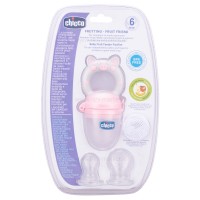 توری میوه خوری طرح خوک رنگ صورتی چیکو Chicco