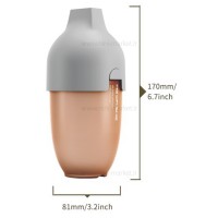 شيشه شير 240 ميل رنگ طوسی هی اور شی Heorshe