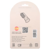 مسواک انگشتی سیلیکونی رنگ بنفش امریکو بیبی Americo baby