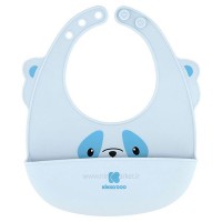 پیشبند سیلیکونی کوچک طرح پاندا آبی کیکابو Kikkaboo