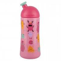 لیوان 360 میل صورتی طرح هیولا ساوینکس Suavinex