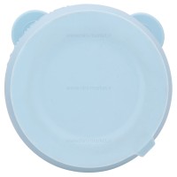 کاسه درب دار سیلیکونی رنگ آبی مینیک اوی اوی Minik Oioi