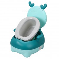 توالت آموزشي طرح گوزن رنگ سبز خارجی