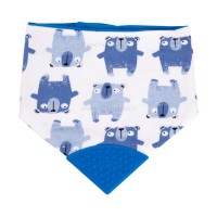 پیشبند دندانگیر دار طرح خرس بی بی فور لایف Baby4life