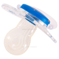 پستانک لوکس 18+ ماه طرح لوزی رنگ آبی سواوینکس Suavinex